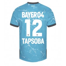 Bayer Leverkusen Edmond Tapsoba #12 Tredjedrakt 2023-24 Kortermet